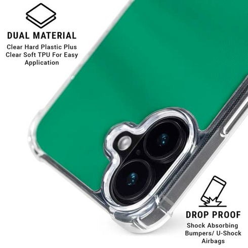 Saudi Arabia Soccer Flag iPhone 17 Clear Case